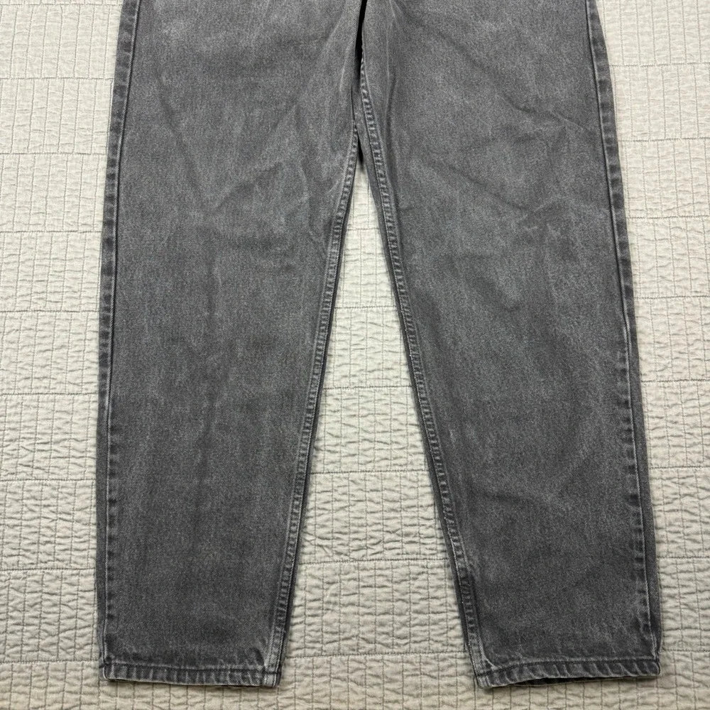 Vtg 90s Levis 550 Orange Tab Jeans Men 36x30 (34x30) Black Relaxed Tapered Denim